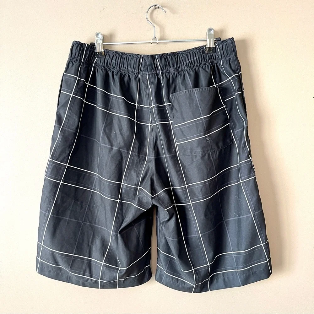 NIKE | Windowpane Check Swim Trunks Sz M